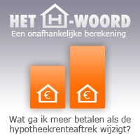 Ga ik meer betalen als de hypotheekrenteaftrek wijzigt?